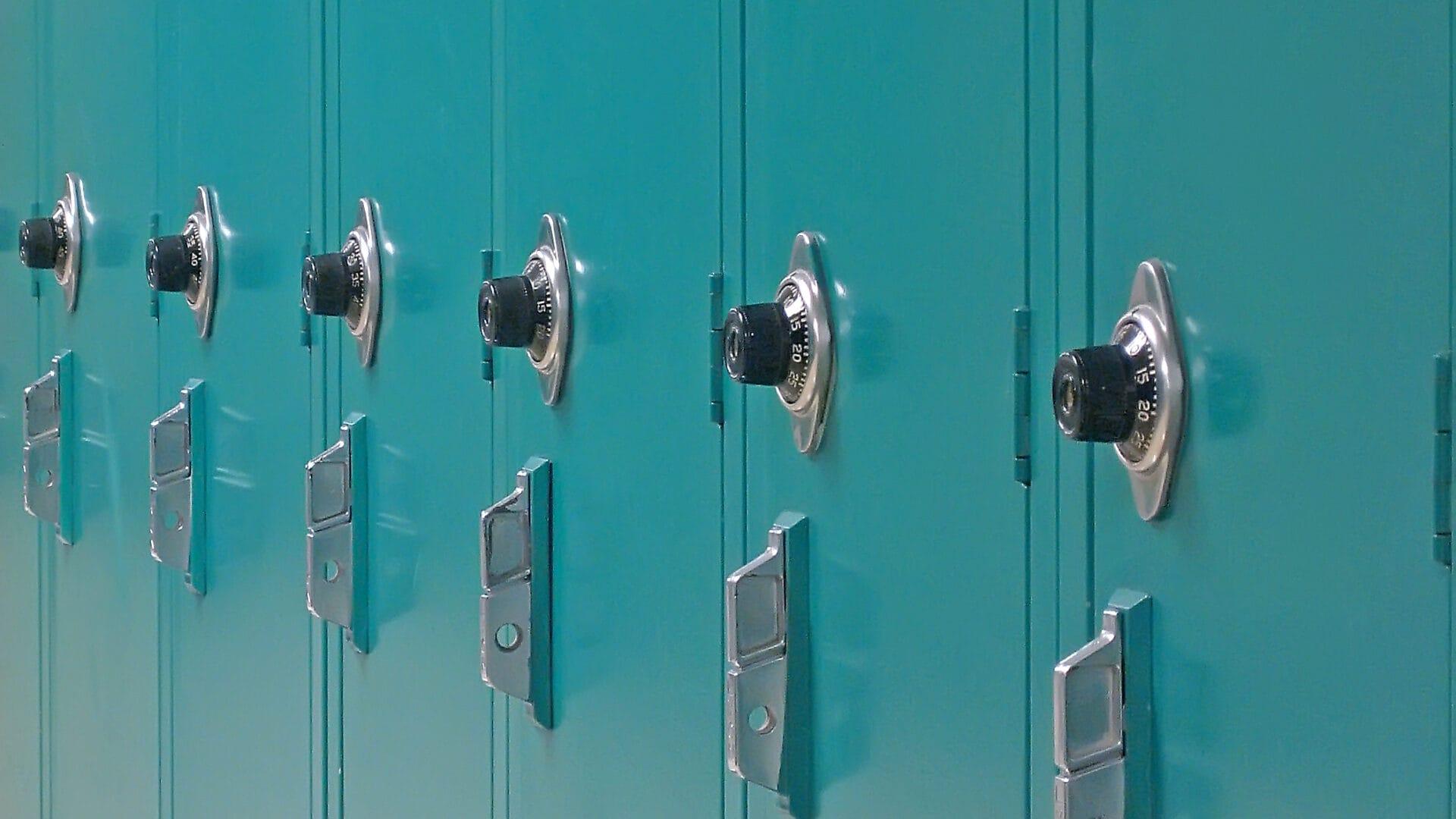 school lockers